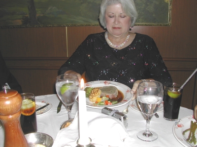 Linda's lobster.