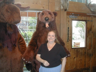 Bonney with Bear