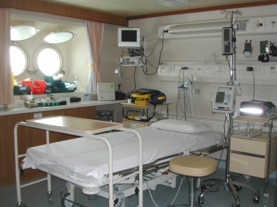 Coral Princess medical area.