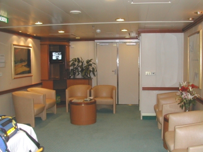 Coral Princess medical area.