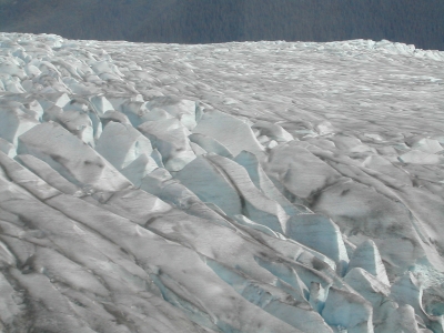 Rugged glacier view.