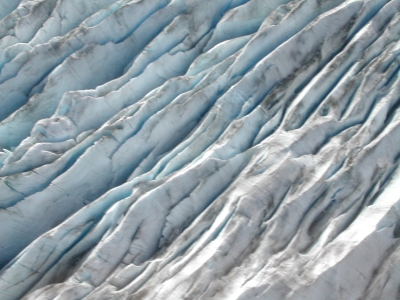 Rugged glacier view.