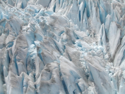 Rugged glacier view.
