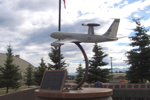 RC-135 aircraft model.