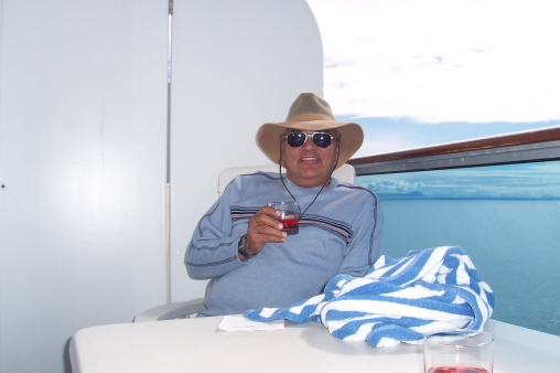 Rudy on Balcony