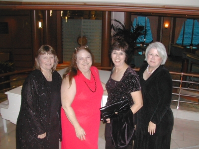 Valley Girls at the piano.