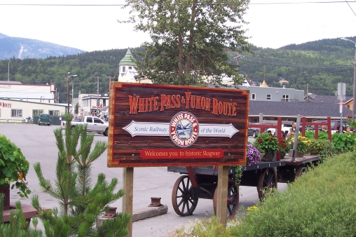 White Pass Sign.