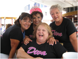 Sherri, Martha, Bonney, and Katie.