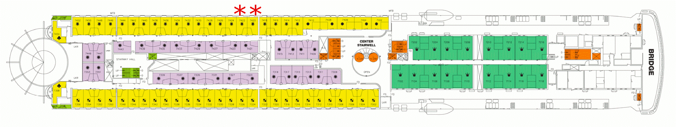 Bahamas Celebration Deck Plan